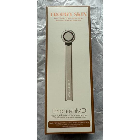 NIB TROPHY SKIN BrightenMD — 4-In-1 Portable Microcurrent Facial Device - Picture 1 of 3